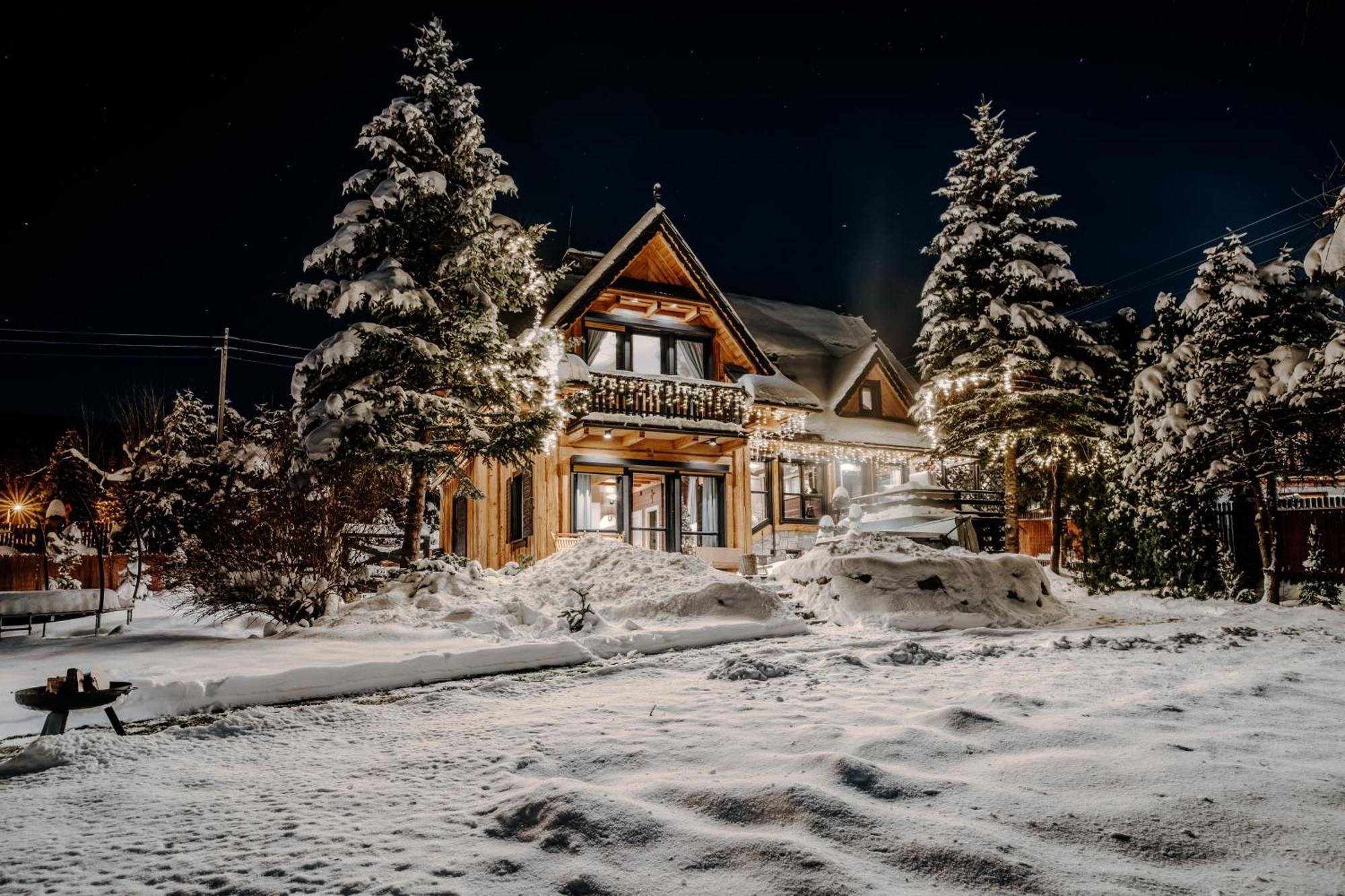 Villa Swiss Na Wylacznosc - Jacuzzi, Sauna, Bilard Kościelisko Exterior foto